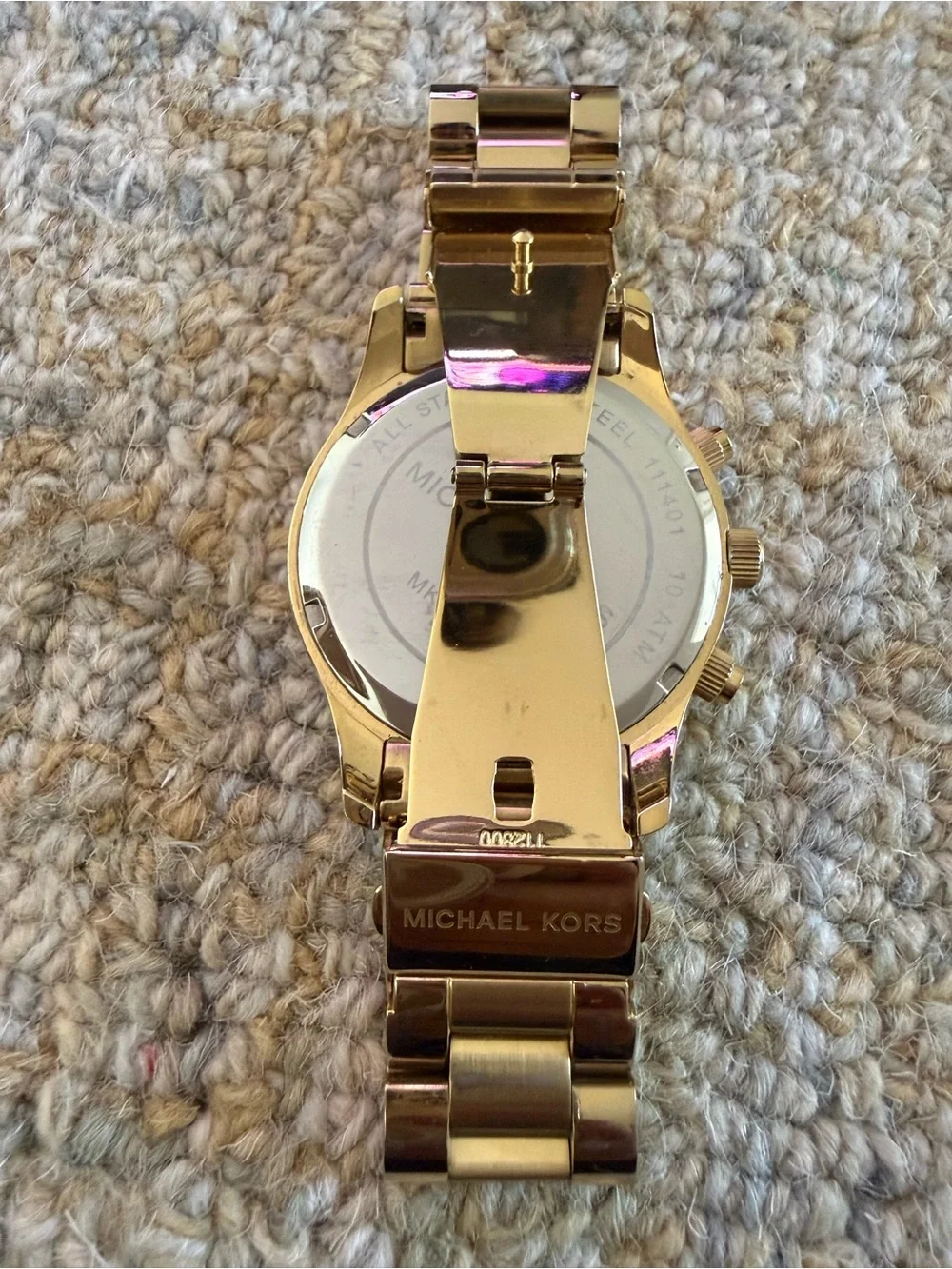 Michael Kors Women’s Layton Glitz Gold Watch MK5830